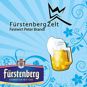 Wertmarken Trinken Cannstatter Wasen Fürstenbergzelt