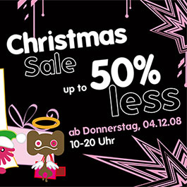 Christmas Sale 2008 Flyer